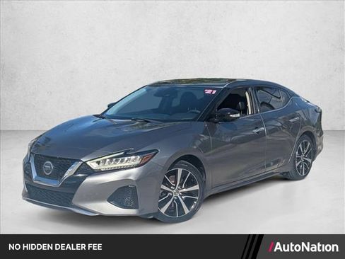 Used 2021 Nissan Maxima 3.5 SV w/ Floor Mat Group FWD image 1