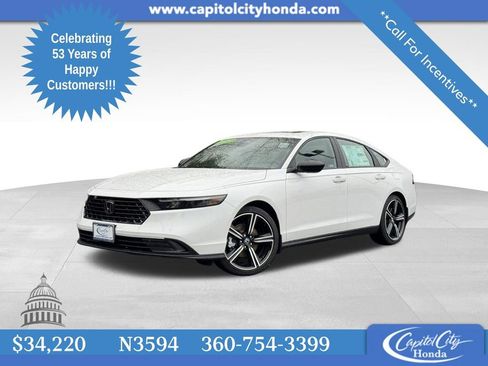 New 2025 Honda Accord Sport image 1