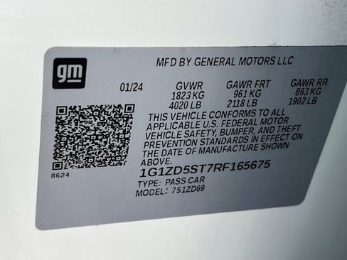 Certified 2024 Chevrolet Malibu LT image 57