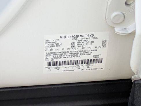 Certified 2022 Ford Explorer XLT w/ Equipment Group 202A image 44