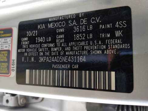 Used 2022 Kia Rio S FWD image 33