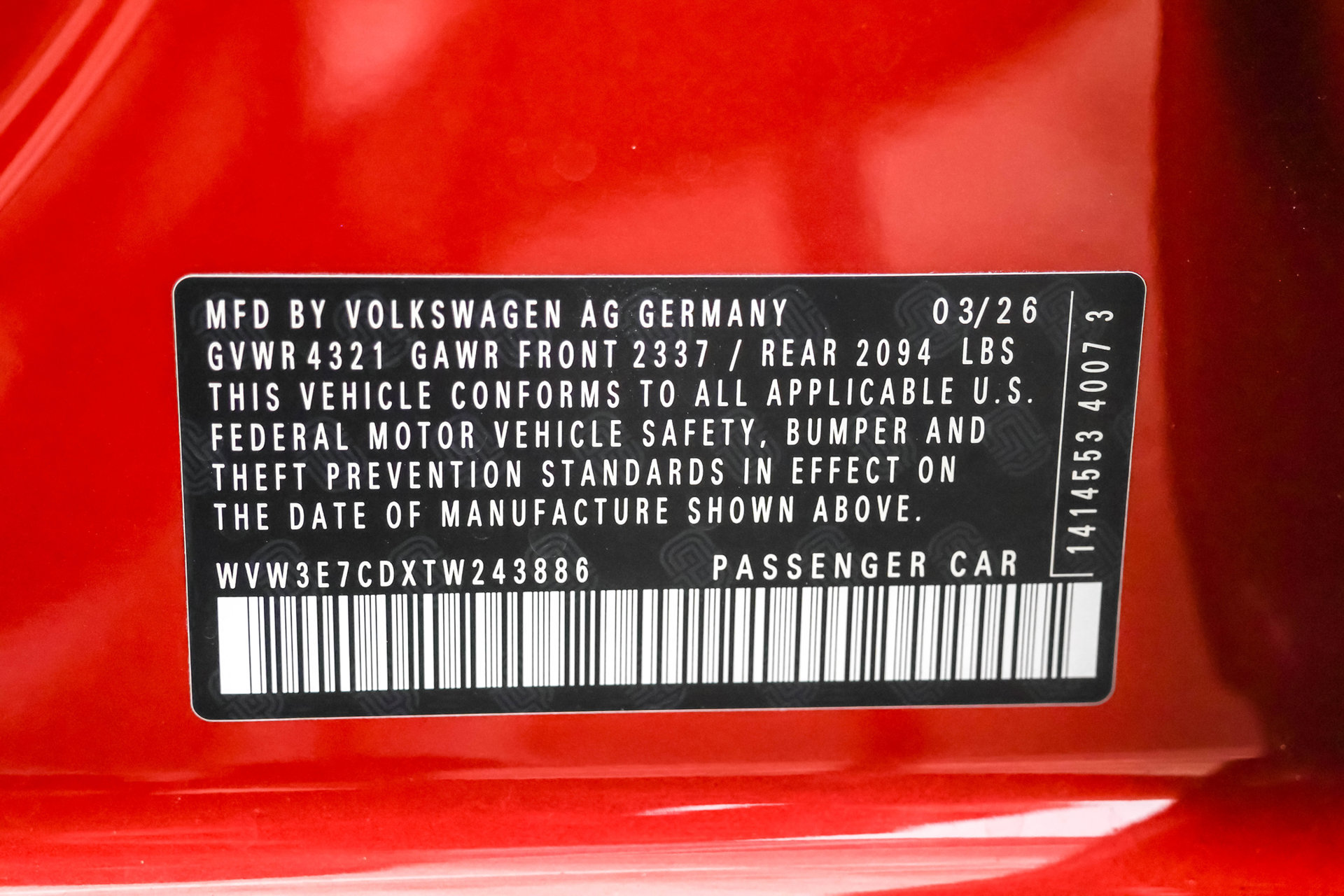 New 2026 Volkswagen GTI SE FWD image 48
