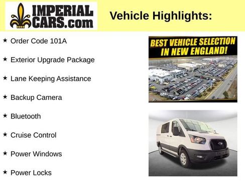 Used 2025 Ford Transit 250 Low Roof w/ Exterior Upgrade Package RWD image 3