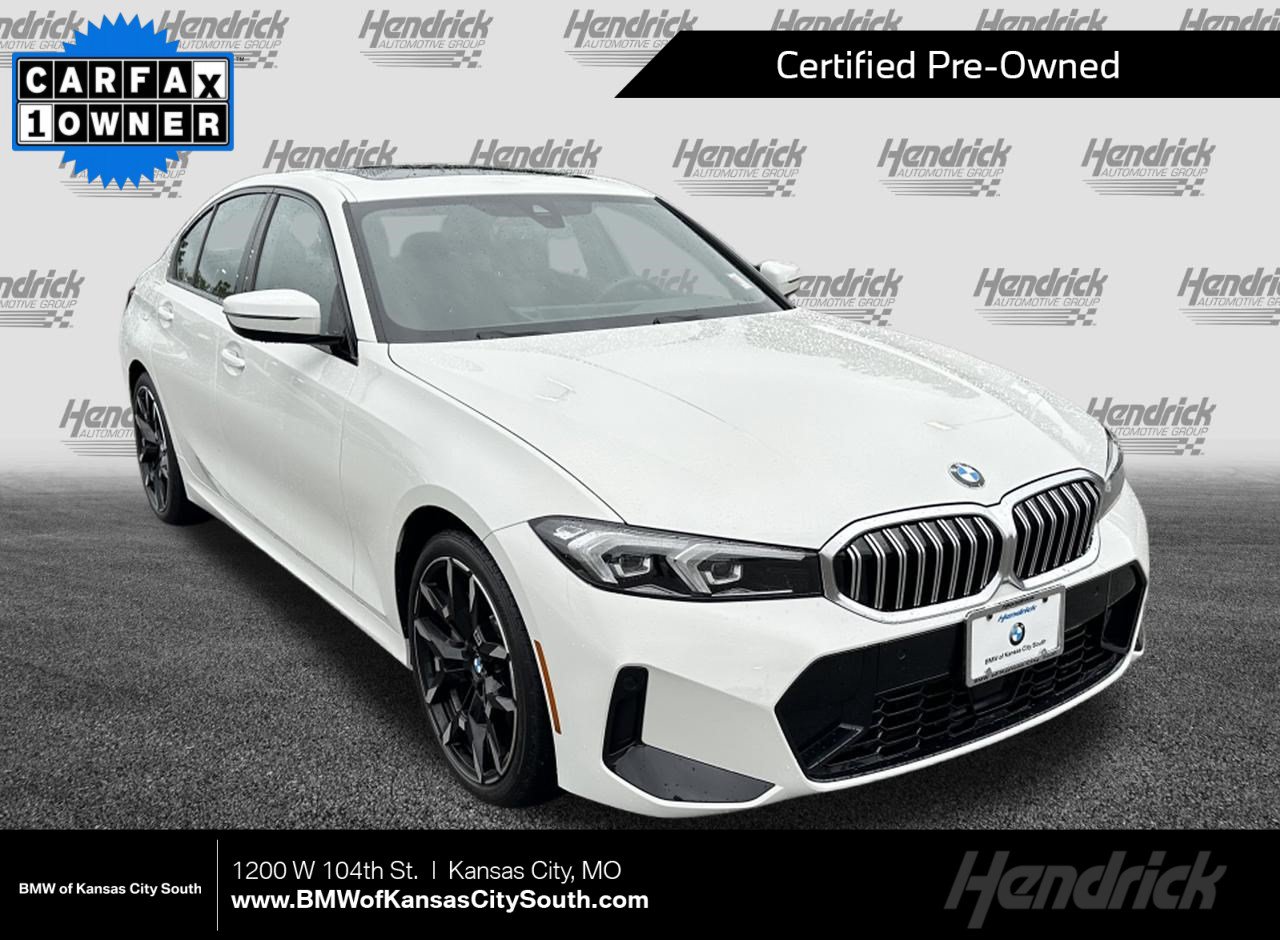 Certified 2026 BMW 330i xDrive Sedan w/ M Sport Package AWD/4WD image 1
