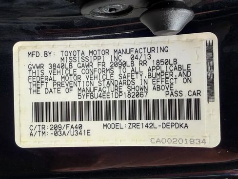 Used 2013 Toyota Corolla L image 38