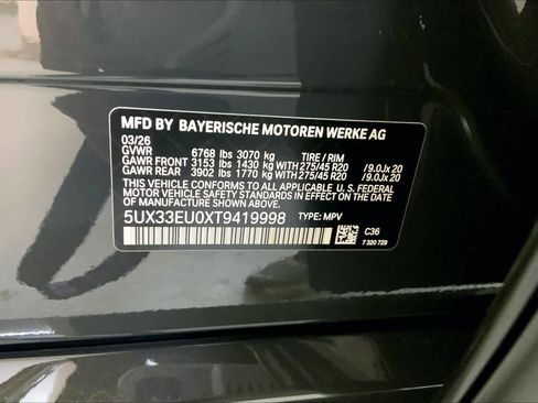 New 2026 BMW X5 M60i AWD/4WD image 21