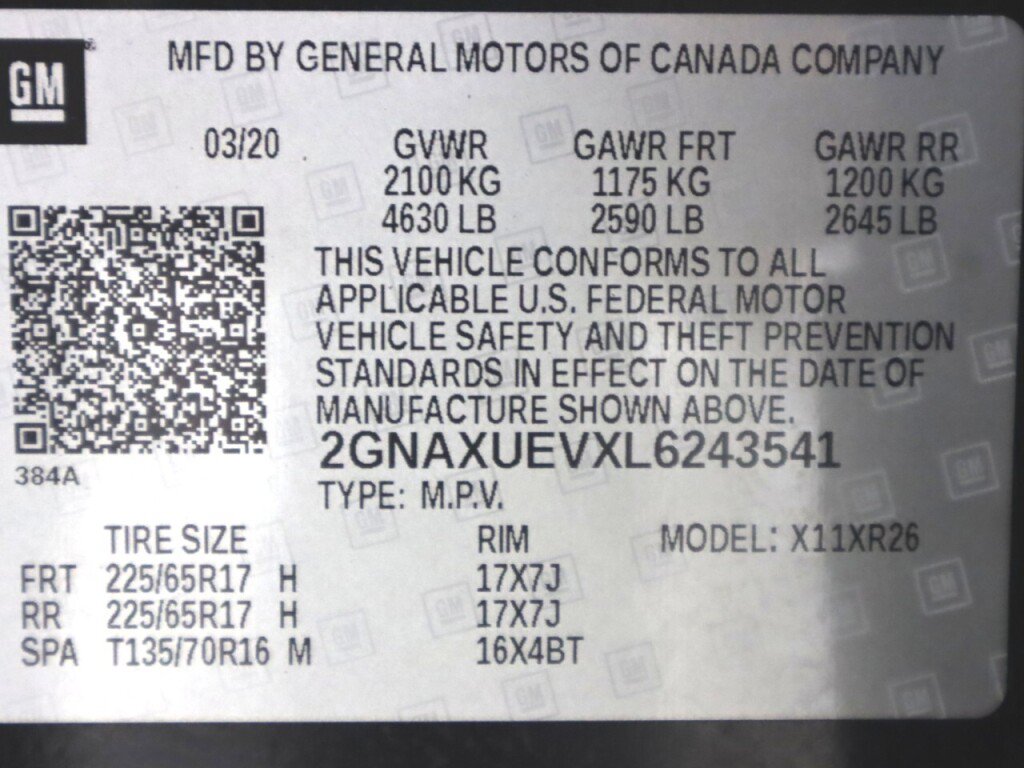 Used 2020 Chevrolet Equinox LT AWD/4WD image 40