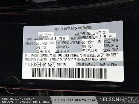 Certified 2024 MAZDA CX-90 3.3 Turbo w/ Premium Plus Pkg AWD/4WD image 31