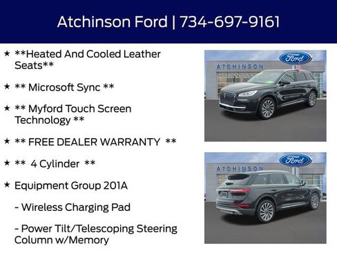 Used 2023 Lincoln Corsair Reserve w/ Equipment Group 201A image 8