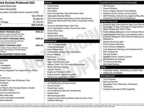 New 2026 Buick Envista Preferred w/ Convenience I Package FWD image 26