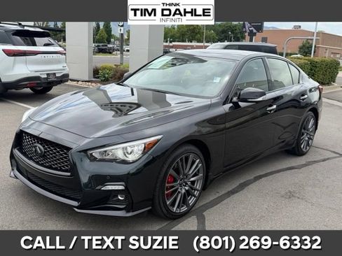 Certified 2023 INFINITI Q50 Red Sport 400 w/ Black Opal Edition AWD/4WD image 6