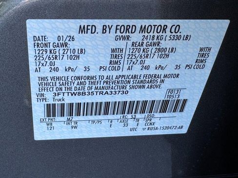 New 2026 Ford Maverick XL w/ Equipment Group 101A image 16