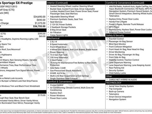 Used 2024 Kia Sportage SX image 11