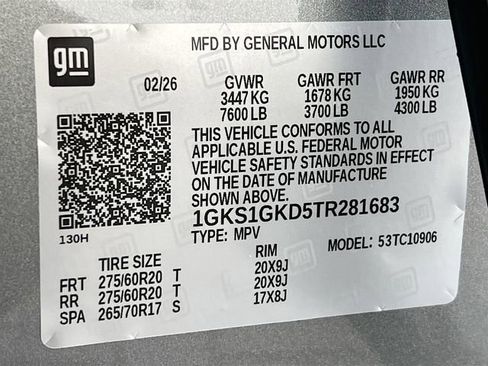 New 2026 GMC Yukon XL Elevation w/ Elevation Premium Package image 20