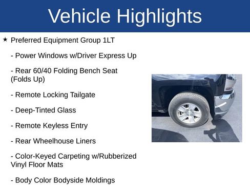 Used 2018 Chevrolet Silverado 1500 LT RWD image 3