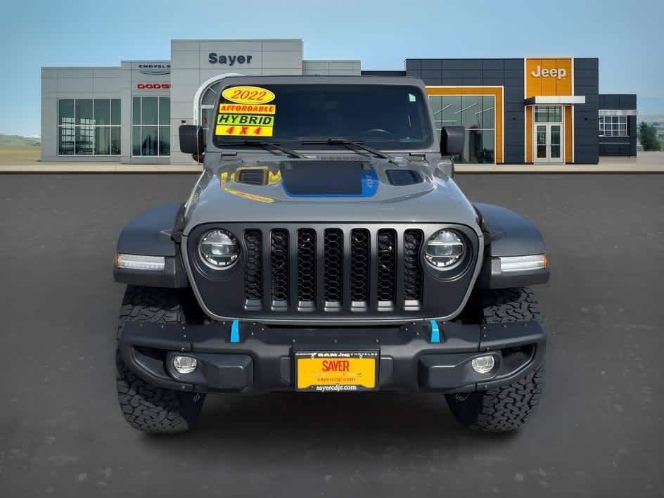 Used 2022 Jeep Wrangler Unlimited Rubicon 4xe w/ Steel Bumper Group AWD/4WD image 8