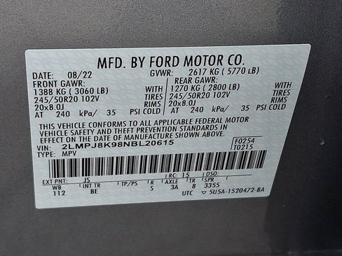 Certified 2022 Lincoln Nautilus Reserve image 26