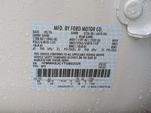 New 2026 Ford Explorer Tremor w/ Tremor Ultimate Package image 26