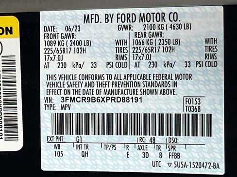 Used 2023 Ford Bronco Sport Big Bend w/ Convenience Package image 31