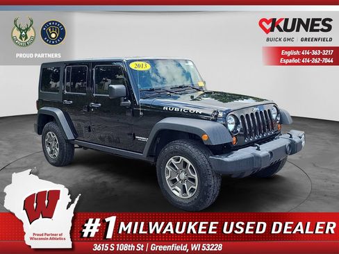 Used 2013 Jeep Wrangler Unlimited Rubicon w/ Connectivity Group AWD/4WD image 1