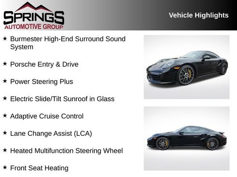 Used 2018 Porsche 911 Turbo S AWD/4WD image 2