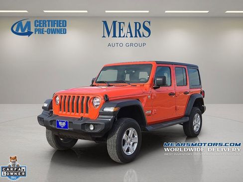 Used 2018 Jeep Wrangler Unlimited Sport S image 1