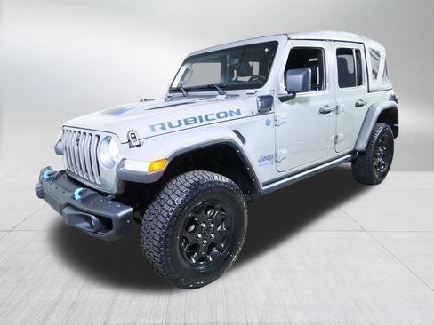 Used 2023 Jeep Wrangler Unlimited Rubicon 4xe w/ Steel Bumper Group AWD/4WD image 3