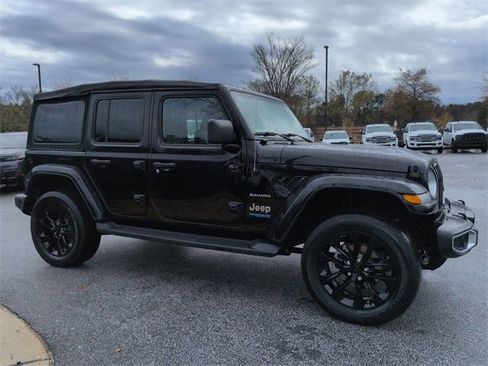 Used 2021 Jeep Wrangler Unlimited Sahara 4xe w/ Cold Weather Group image 2