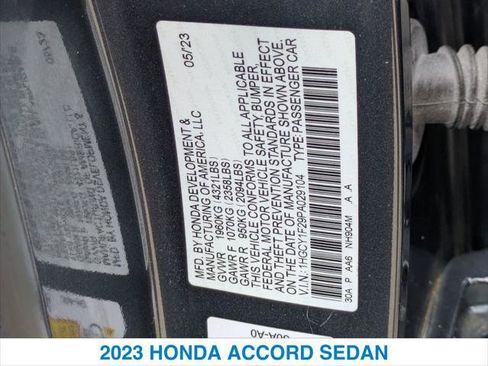 Certified 2023 Honda Accord LX image 26