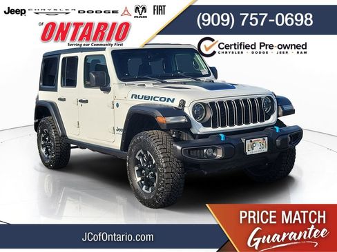 Certified 2024 Jeep Wrangler Unlimited Rubicon 4xe AWD/4WD image 1