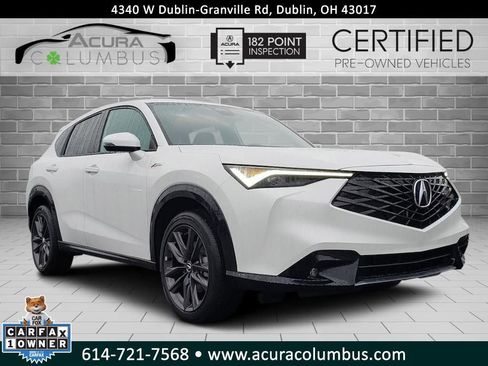 Certified 2025 Acura ADX A-Spec image 1