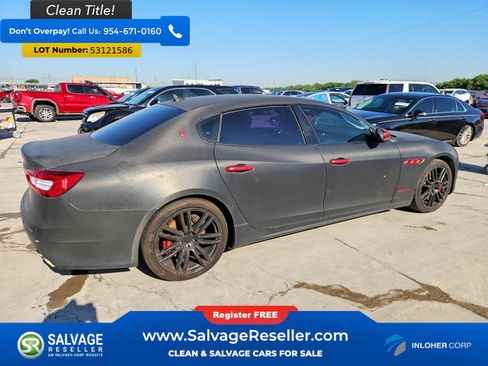 Used 2017 Maserati Quattroporte S GranLusso RWD image 4