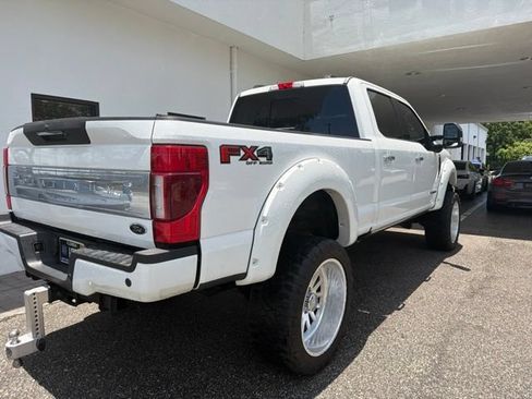 Used 2020 Ford F250 Platinum w/ FX4 Off-Road Package AWD/4WD image 4