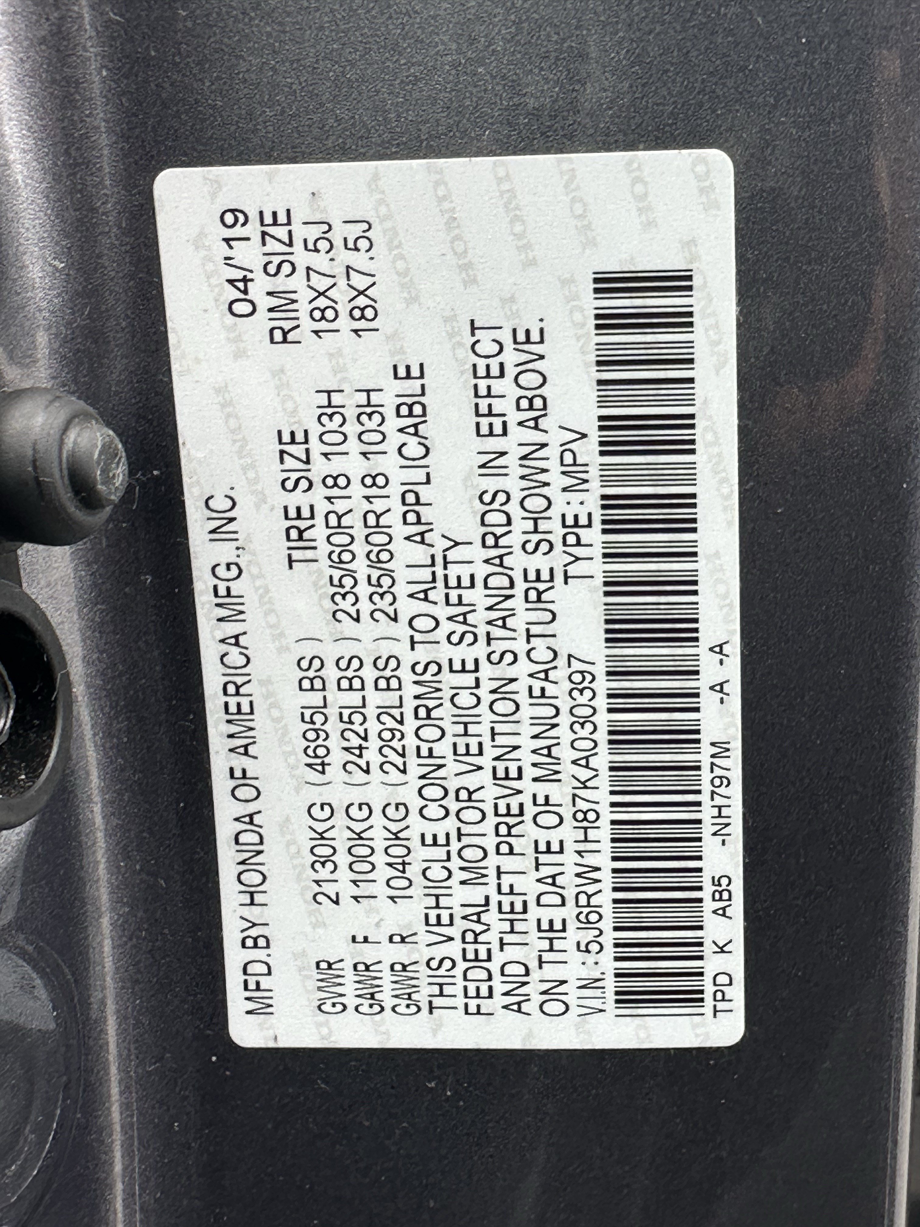 Used 2019 Honda CR-V EX-L image 32