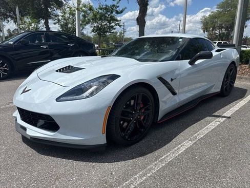 Used 2018 Chevrolet Corvette Stingray Coupe w/ 1LT image 1