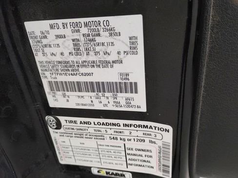 Used 2010 Ford F150 4x4 SuperCrew image 10