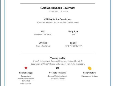 Used 2017 RAM ProMaster City Tradesman image 32