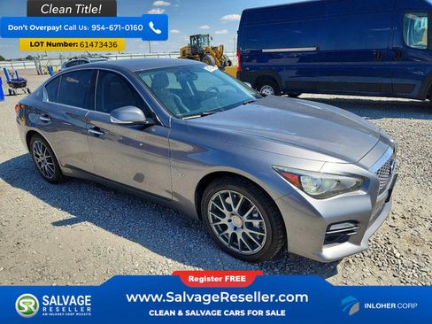 Used 2015 INFINITI Q50 AWD w/ Navigation Package image 5