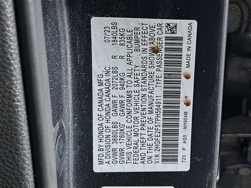 Used 2023 Honda Civic Sport image 12