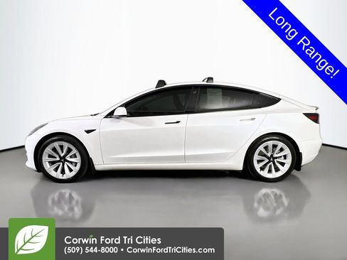 Used 2021 Tesla Model 3 Long Range AWD/4WD image 5