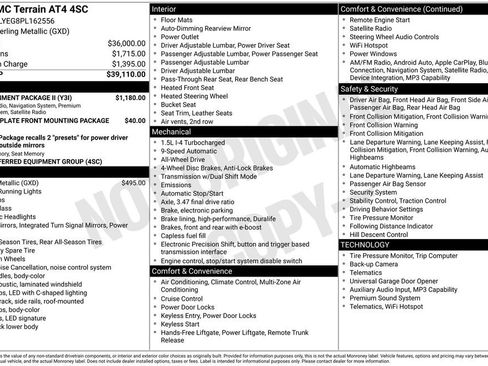 Used 2023 GMC Terrain AT4 w/ Infotainment Package II AWD/4WD image 2