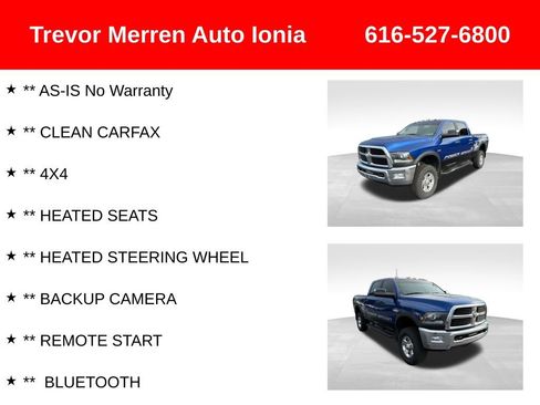 Used 2016 RAM 2500 Power Wagon w/ Comfort Group AWD/4WD image 7