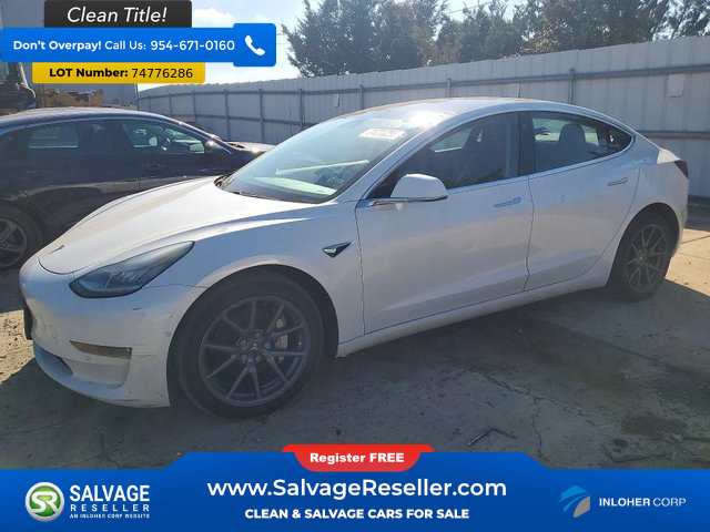 Used 2019 Tesla Model 3 Long Range AWD/4WD image 1