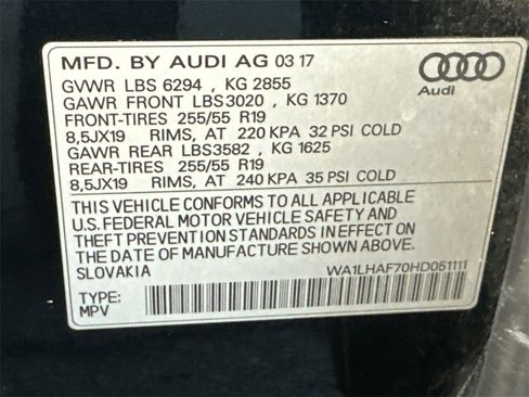 Used 2017 Audi Q7 2.0T Premium Plus w/ Premium Plus Package image 33