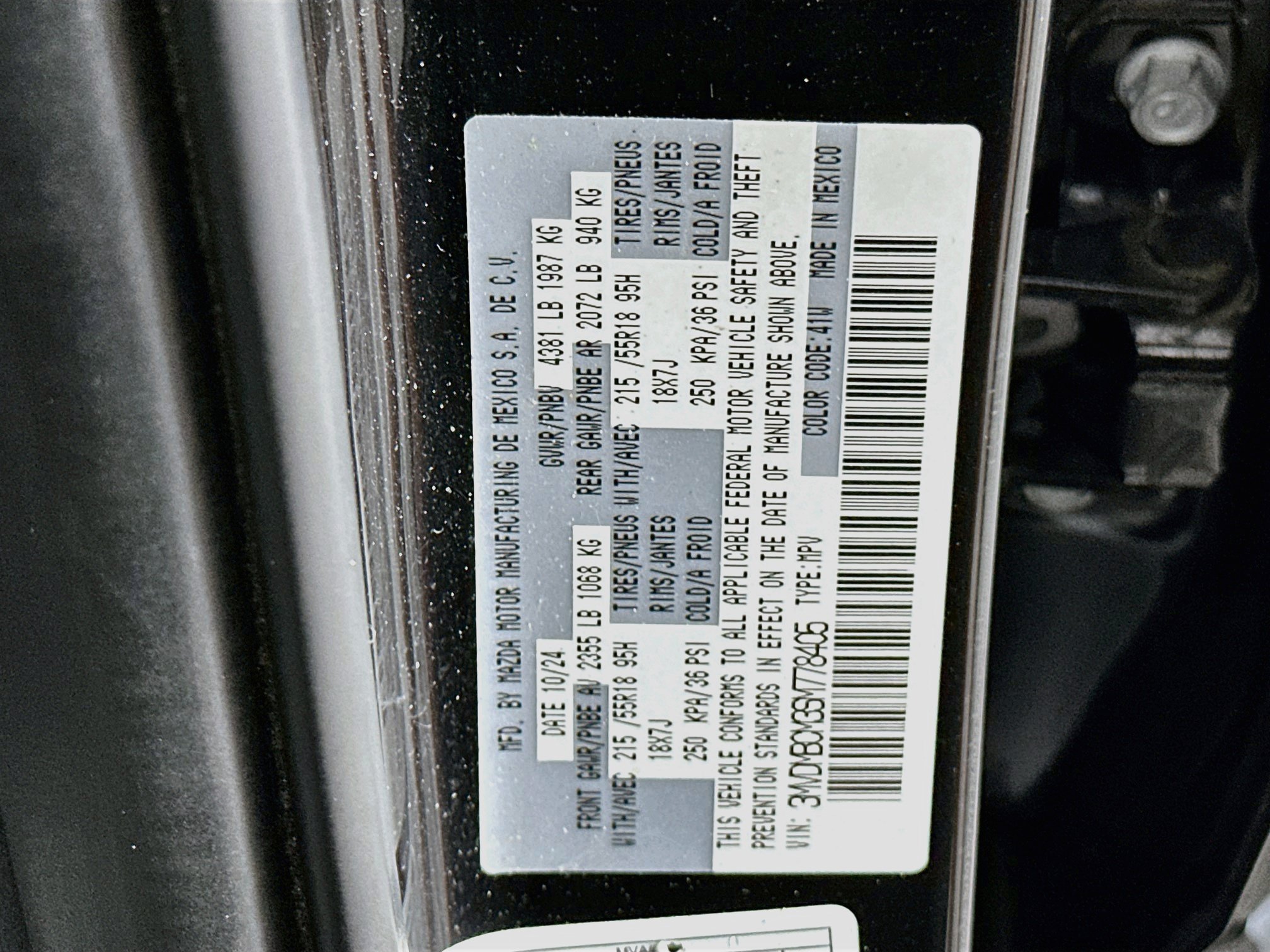 Used 2025 MAZDA CX-30 AWD 2.5 S w/ Preferred Package image 12