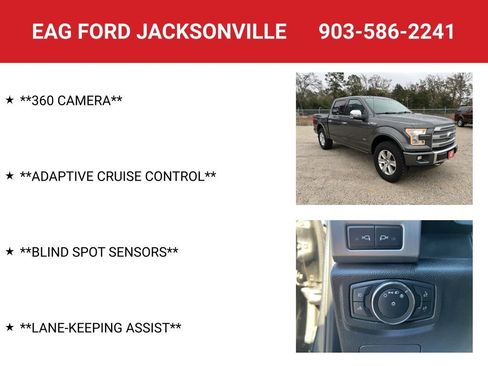 Used 2017 Ford F150 Platinum w/ Equipment Group 701A Luxury image 8