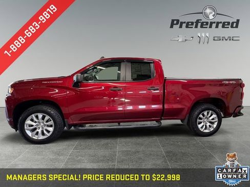 Used 2019 Chevrolet Silverado 1500 Custom w/ Custom Value Package AWD/4WD image 12