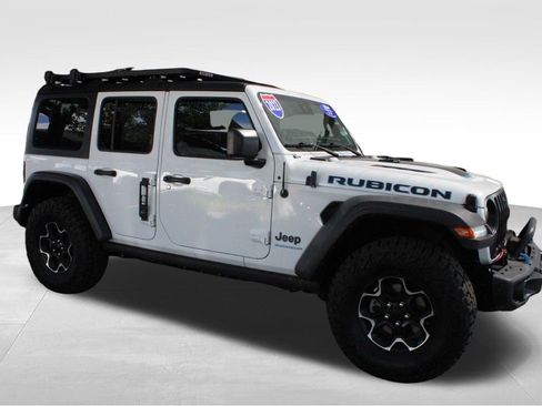 Used 2023 Jeep Wrangler Unlimited Rubicon 4xe w/ Steel Bumper Group AWD/4WD image 21