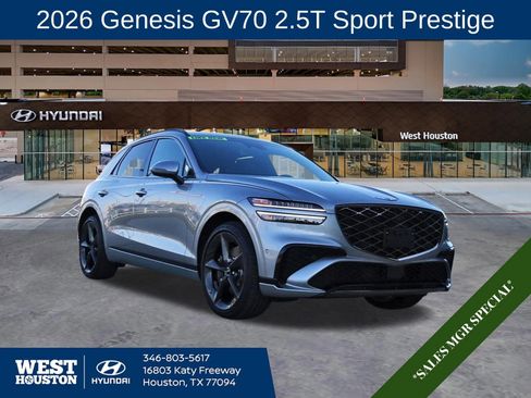 Used 2026 Genesis GV70 2.5T Sport Prestige AWD/4WD image 1