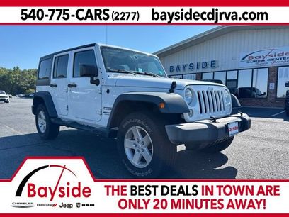 Used 2016 Jeep Wrangler Unlimited Sport w/ Quick Order Package 23S
